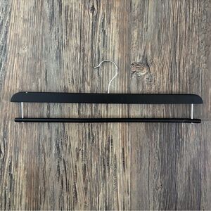 Black Wooden Hanger From Pendleton Blanket HANGER ONLY, NO BLANKET